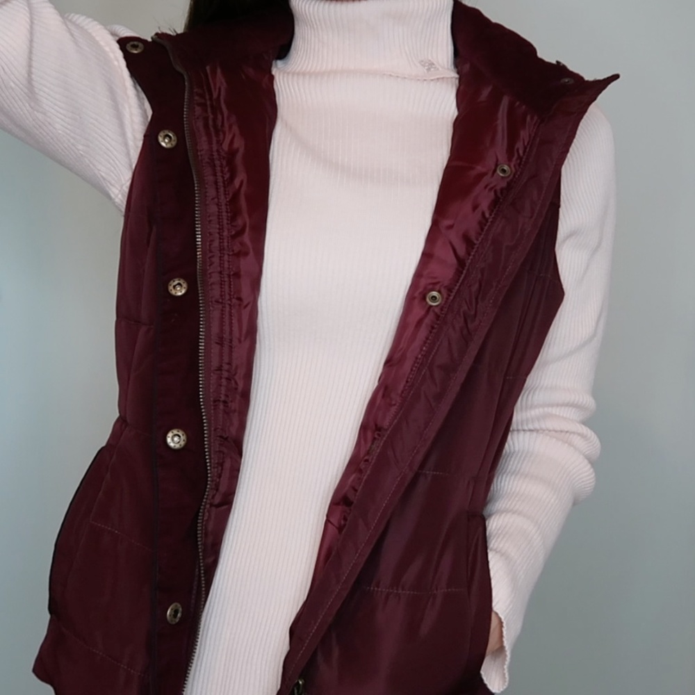 Maroon Vest